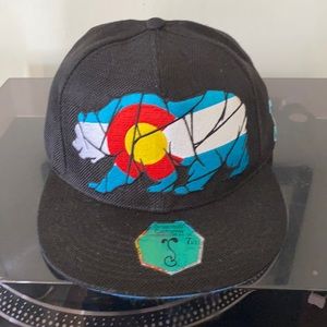 Grassroots California Colorado Bear 7 1/2 fit hat